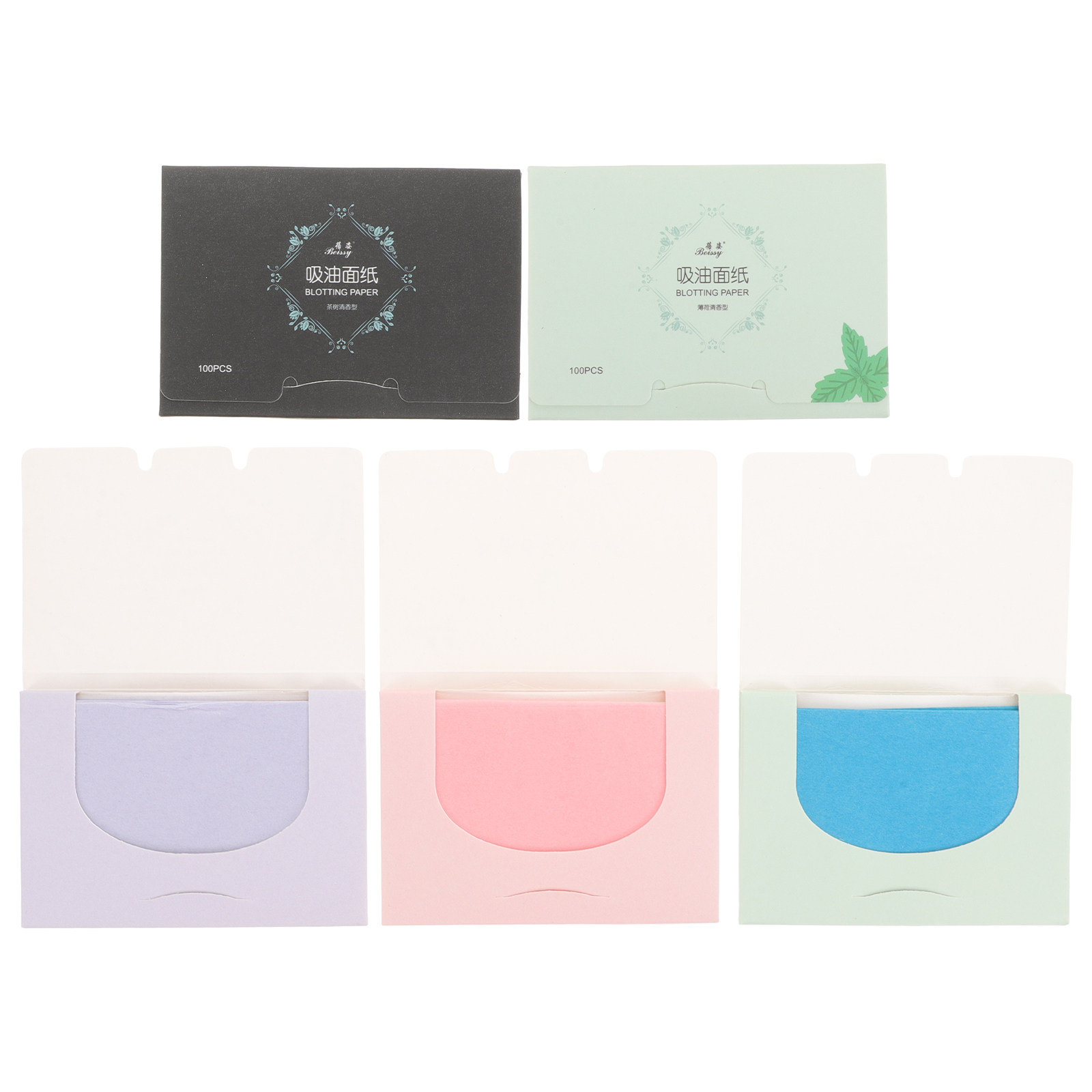 Home Fragrance Rose - 500 sztuk bibułek do twarzy pochłaniających