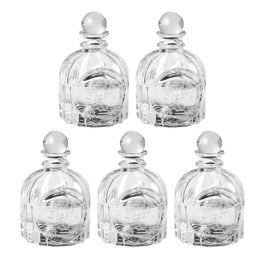 Home Fragrance Bottle - 5 Zestawów Przezroczystych Butelek na Perfumy