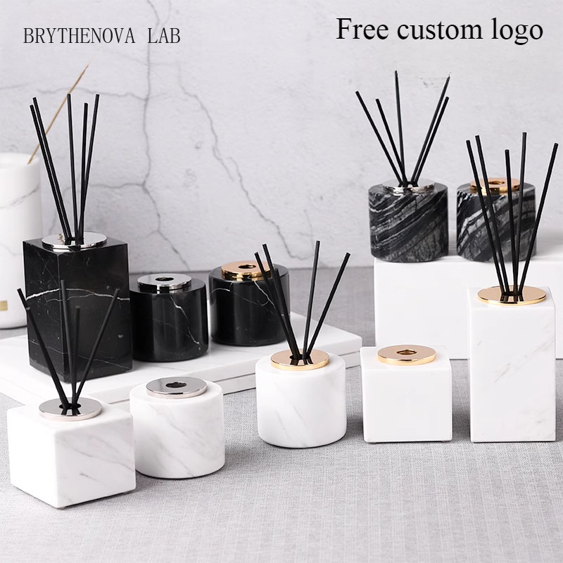 Home Fragrance Bottle - Marmurowa butelka do aromaterapii bez użycia