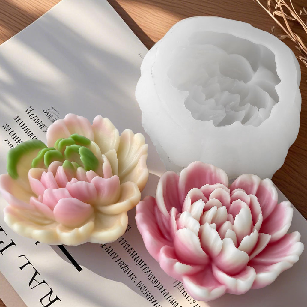 Home Fragrance Rose - Forma Silikonowa DIY Róże Kwiaty Ręcznie