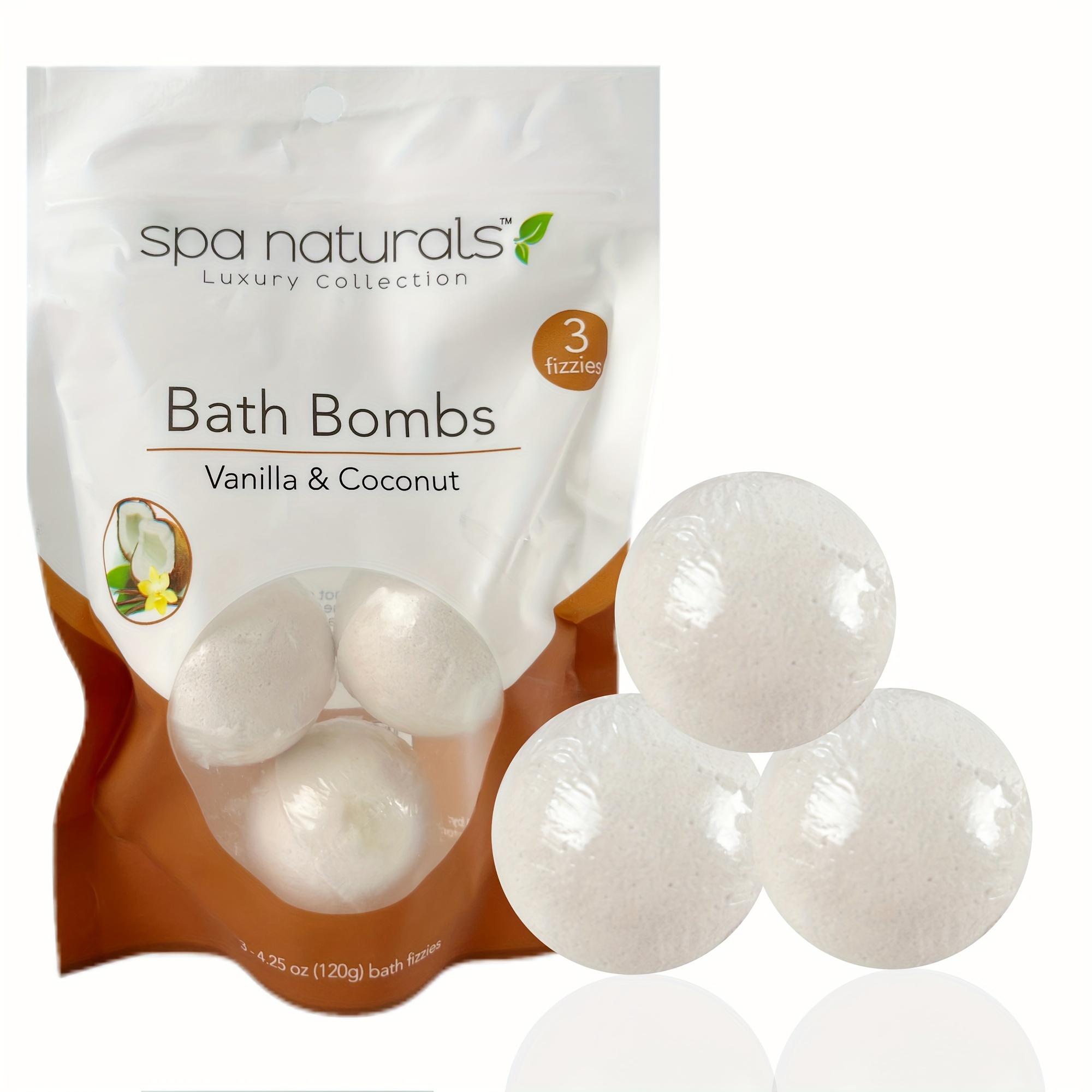 Home Fragrance Units - Kule do kąpieli o zapachu kokosa,