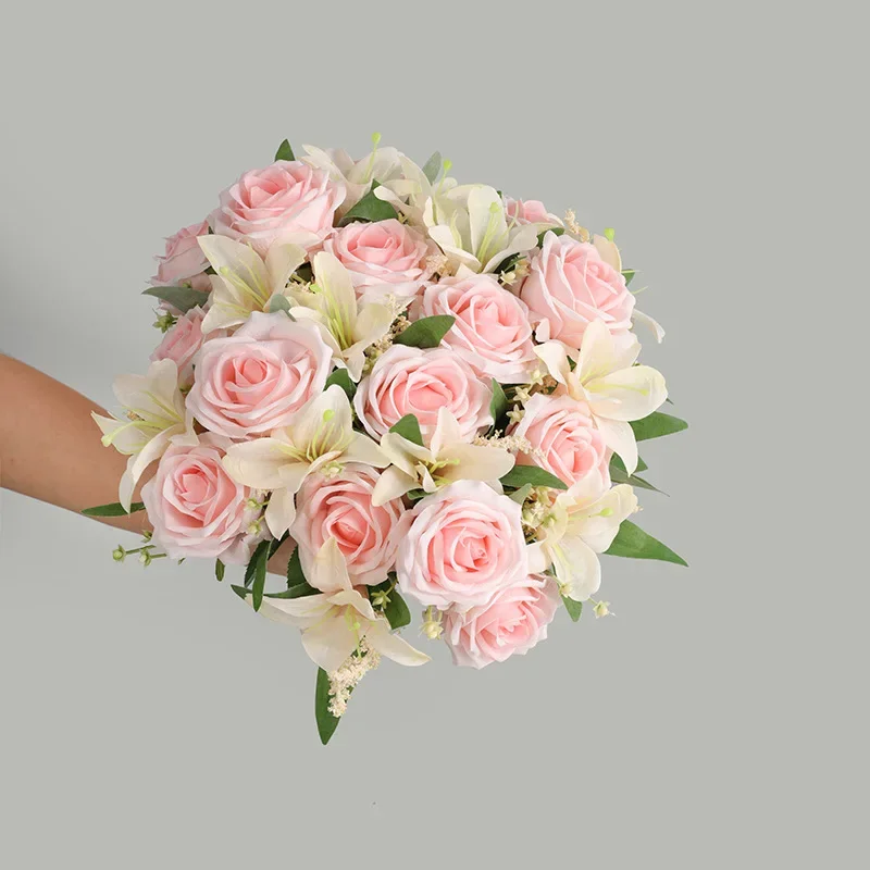 Home Fragrance Rose - Sztuczne, na ślub kwiaty płatek śniegu