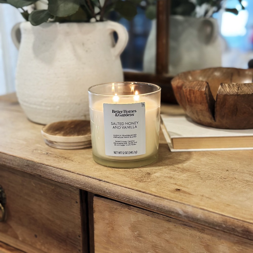 Home Fragrance Vanilla Scented Candle - Świeca w słoiku ombre z zapachem