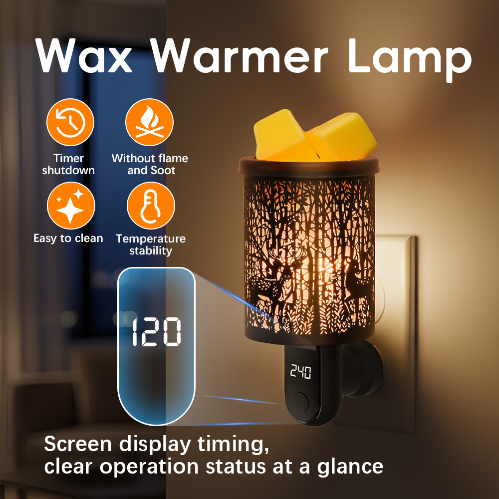 Wax Melt Burner - Elektryczny podgrzewacz do wosków zapachowych, aromaterapia,