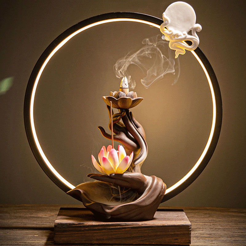 Home Fragrance Bergamot - Podstawa pod piec na kadzidła Lotus
