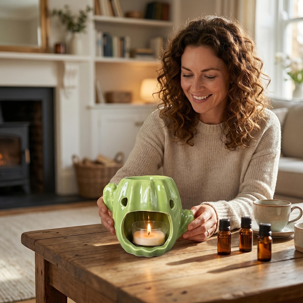 Wax Melt Burner - Ceramiczny podgrzewacz do olejków i wosków