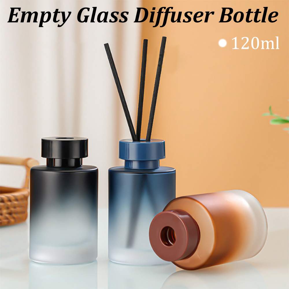 Home Fragrance Bottle - Butelka dyfuzora szklana pusta 120 ml,