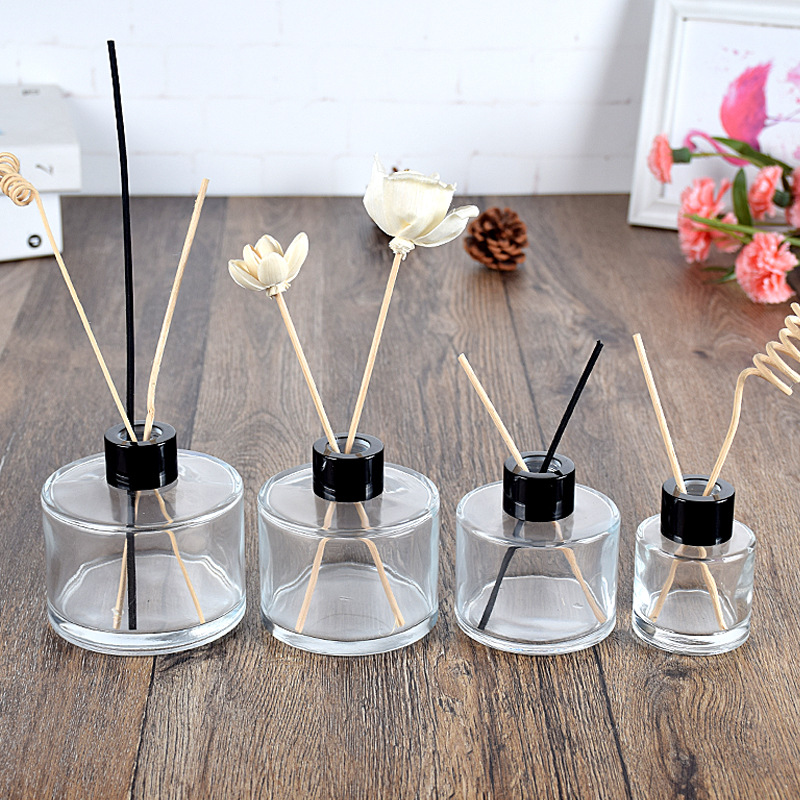 Home Fragrance Bottle - 5 sztuk 50/100/150/200ml przezroczyste butelki szklane