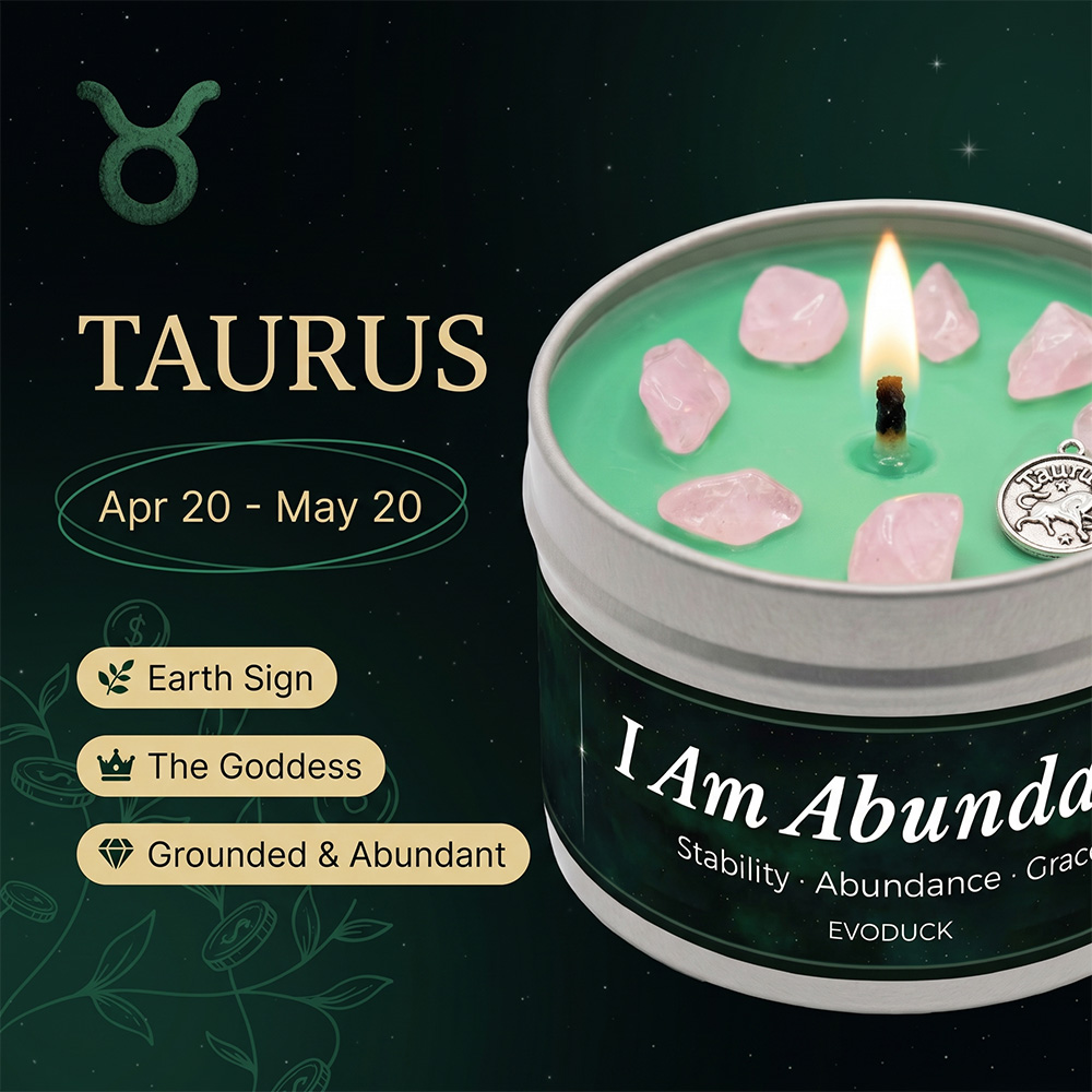 Świeca zapachowa Aurus Zodiac, – Home Fragrance Vanilla Scented Candle recenzja i cena