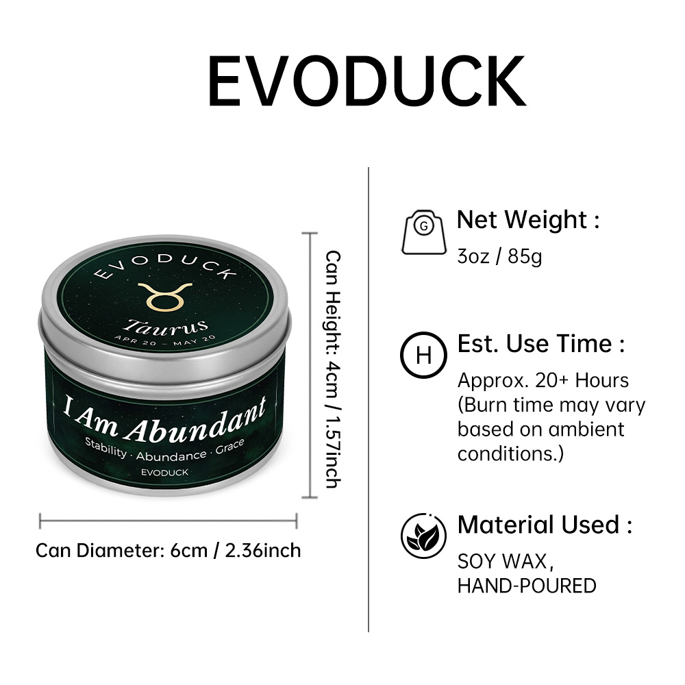 Świeca zapachowa Aurus Zodiac, – Home Fragrance Vanilla Scented Candle recenzja i cena