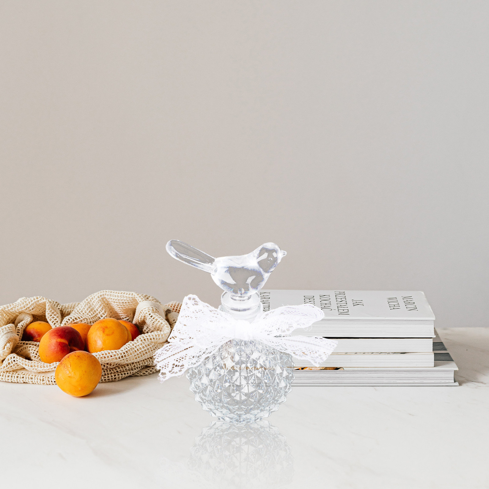 Przezroczysta, tłoczona szklan – Home Fragrance Bottle recenzja i cena