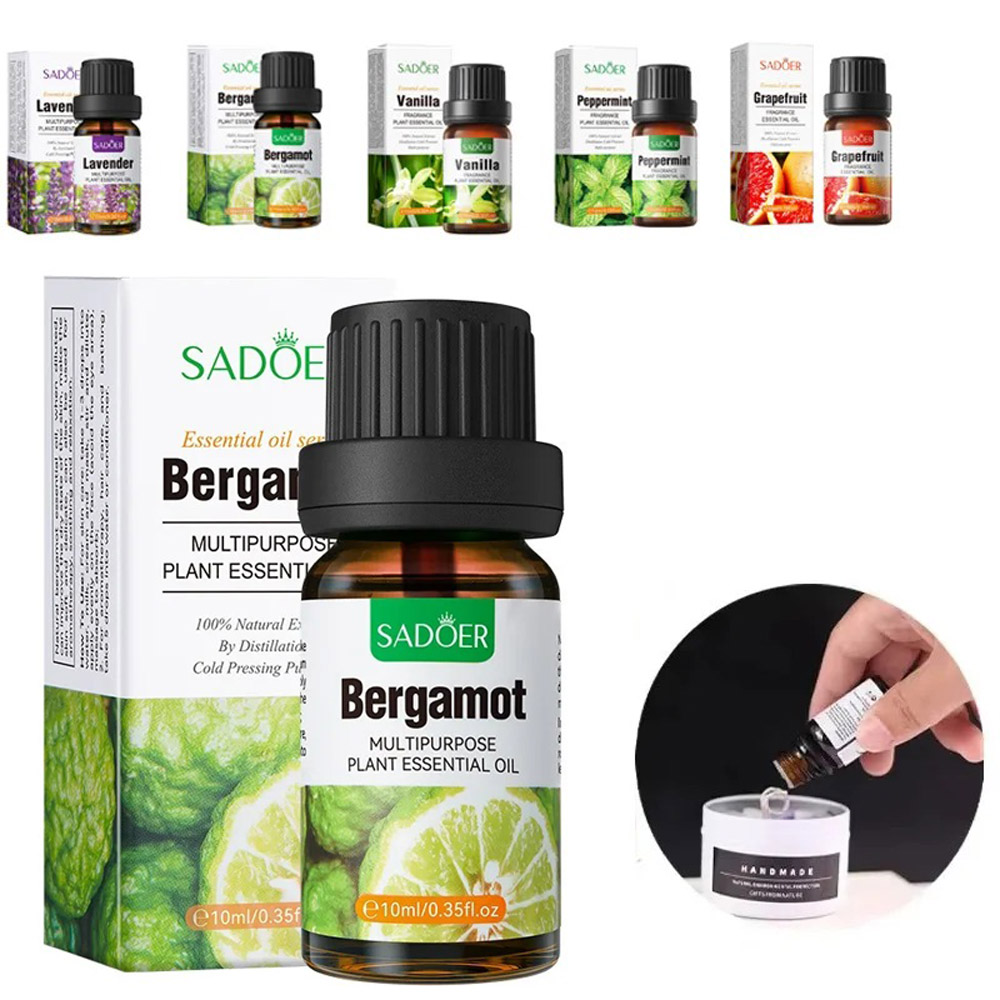 SADOER 10ml Olejek Eteryczny B – Home Fragrance Bergamot recenzja i cena