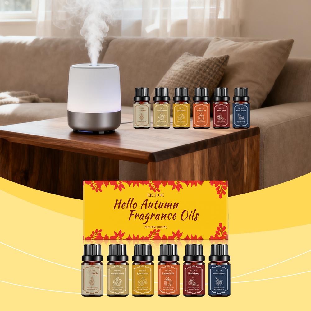 6x10ml Jesienne Olejki Zapacho – Home Fragrance Vanilla Scented Candle recenzja i cena