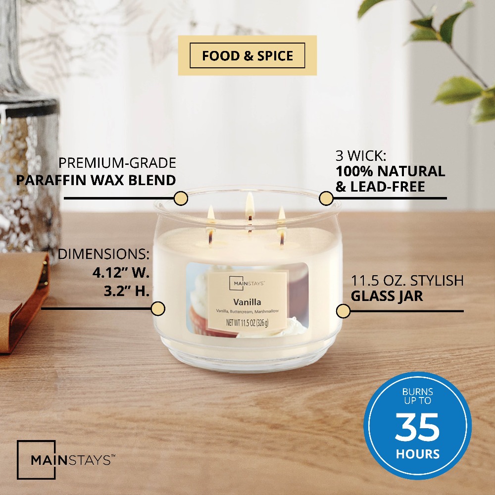 Świeca w szklanym słoju o zapa – Home Fragrance Vanilla Scented Candle recenzja i cena