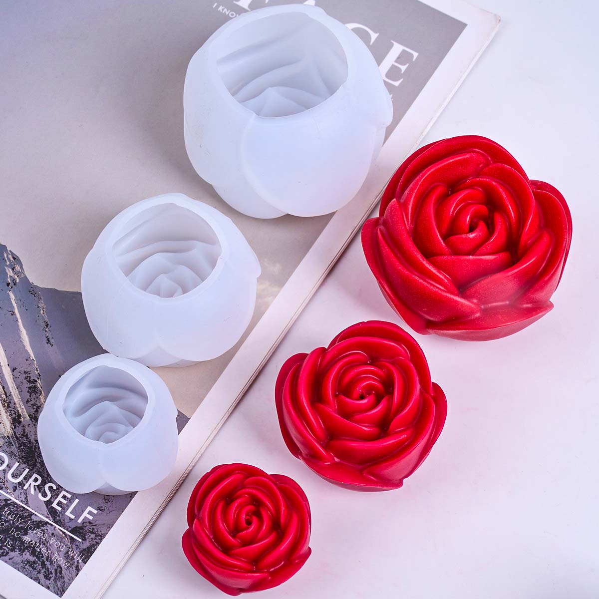 Forma silikonowa 3D w kształci – Home Fragrance Rose recenzja i cena