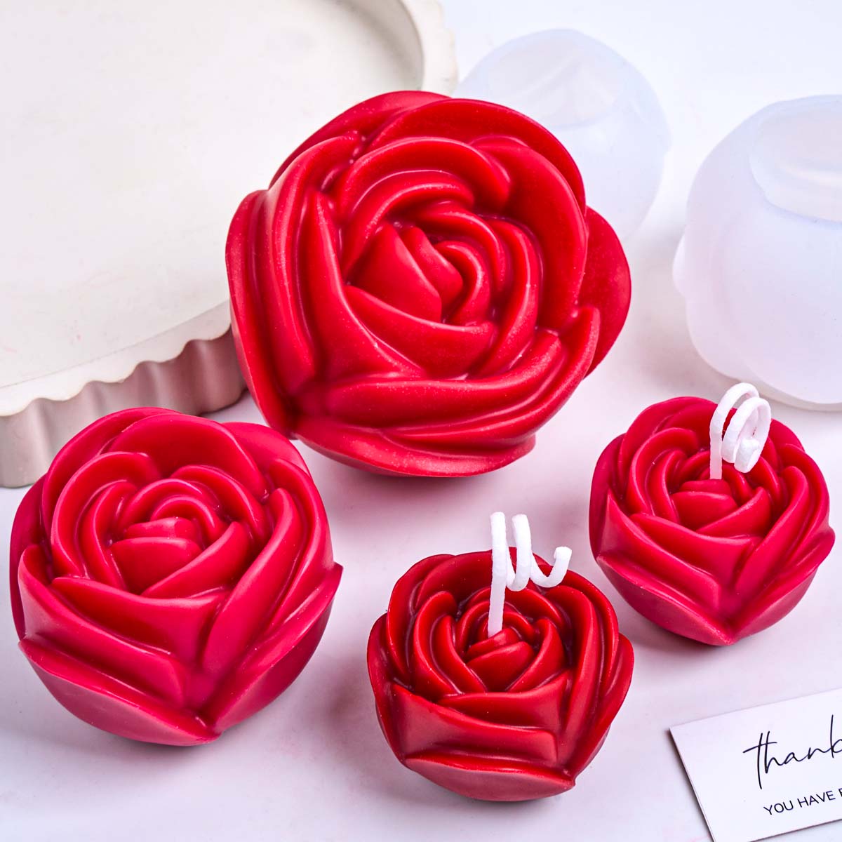 Forma silikonowa 3D w kształci – Home Fragrance Rose recenzja i cena